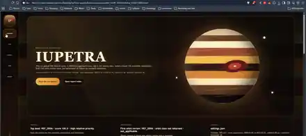 IuPetra report dashboard generated from a live local run